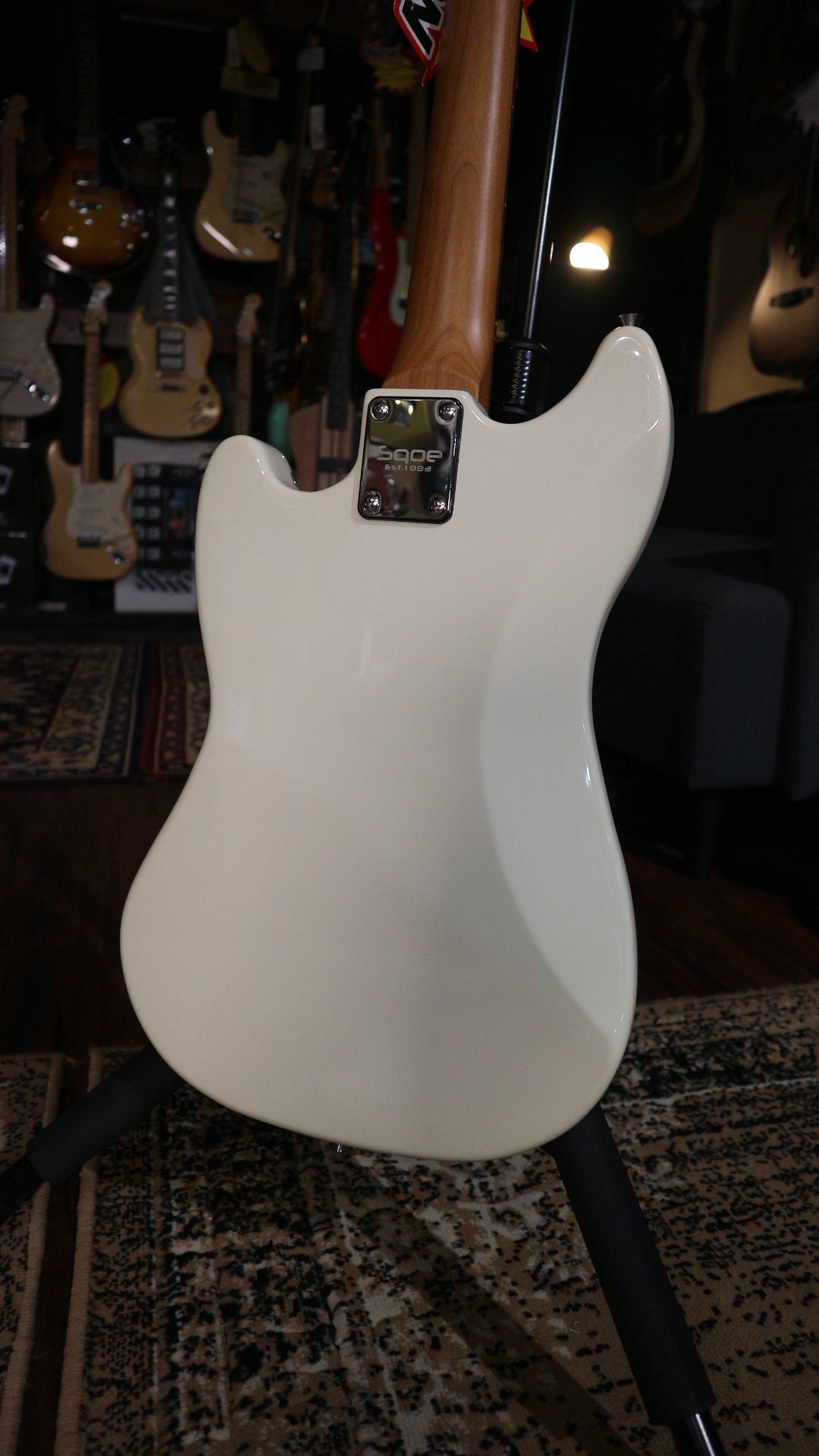 SQOE Jazz Bass SJB400White - Image 7